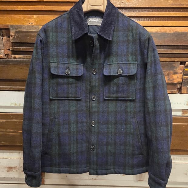 에디바우어 트위드자켓