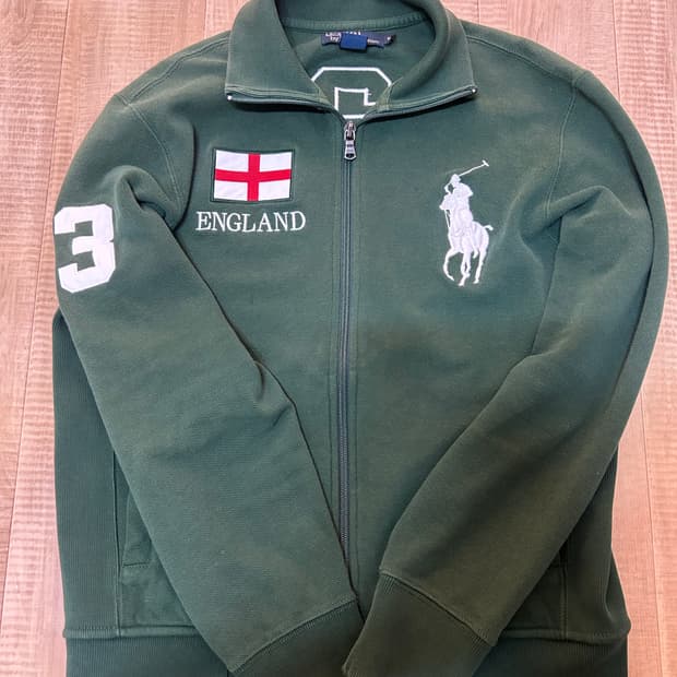 폴로 빅포니 잉글랜드 집업 그린