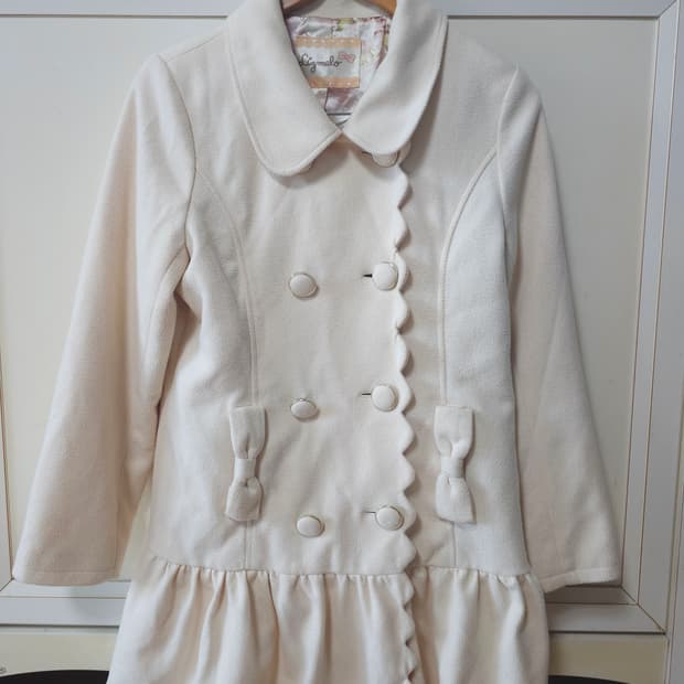 리즈멜로 리즈메로 코트 아이보리 리즈리사 히메갸루 LIZMELO