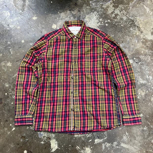 M) 저널스탠다드 플란넬 체크 셔츠 남방