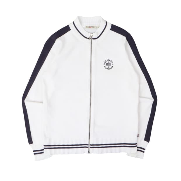 폴로진스 컴퍼니 우먼스 니트 집업 자켓