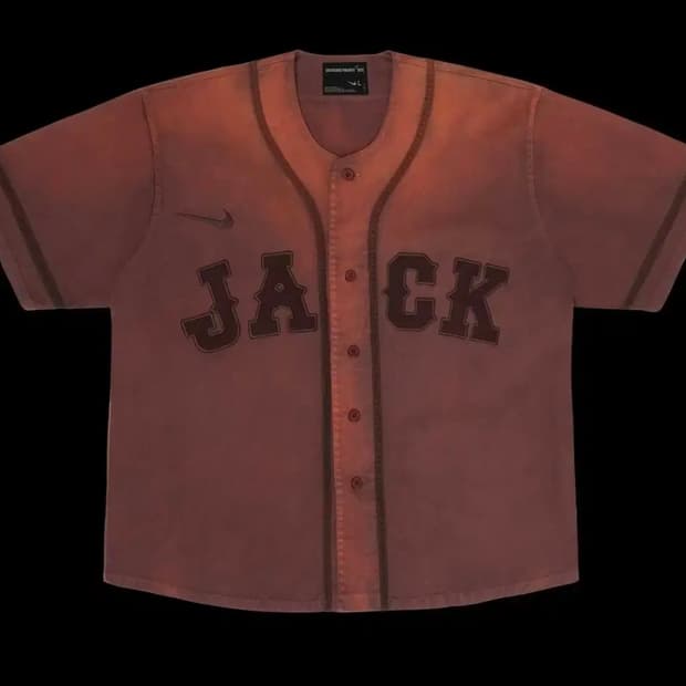 나이키 X 트래비스 스캇 도쿄 잭 야구 져지 XL