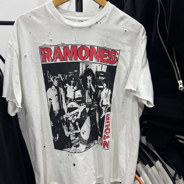 RAMONES 빈티지 티셔츠