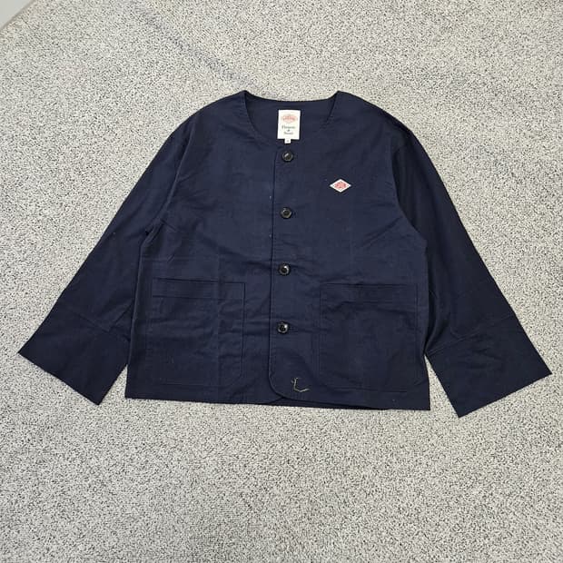 [38(M)] DANTON 단톤 칼라리스 코튼 숏 자켓 0102YH1