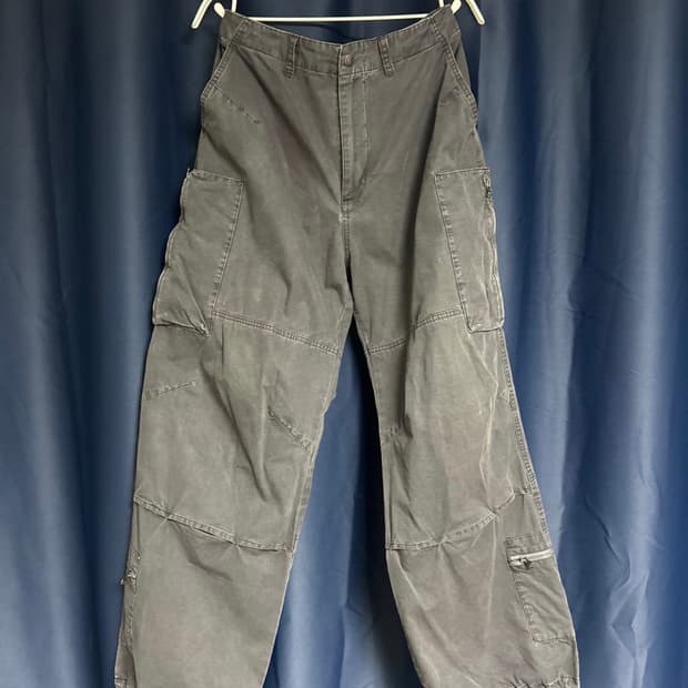 해칭룸 집카고팬츠 zip cargo