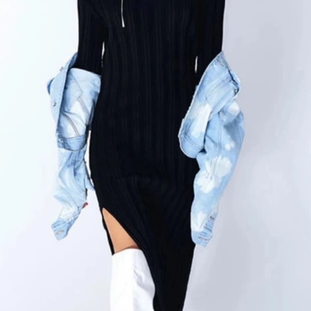 yeel 니트 원피스