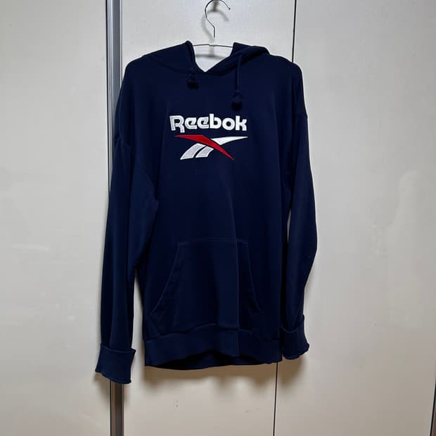 Reebok 리복 로고 후드티 M