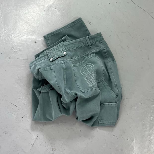 플라스틱프로덕트 (s) 페인터 MPa PAINTER DENIM PANTS