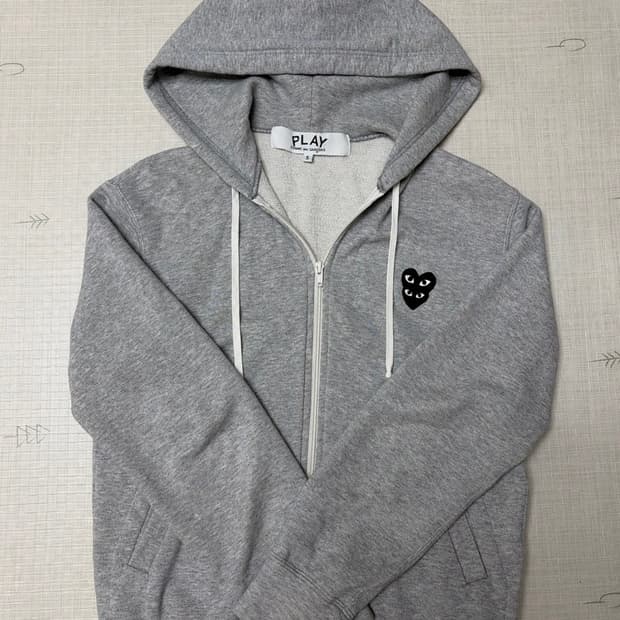 꼼데가르송 더블와펜 후드집업s