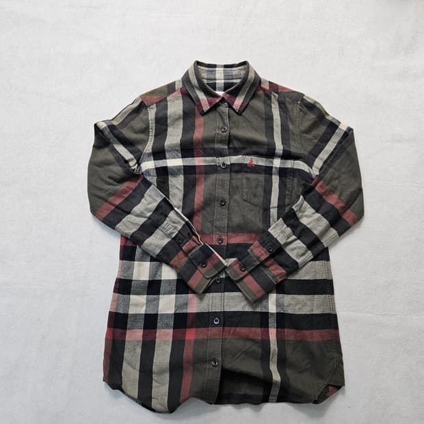 95 빈폴 체크 셔츠 0306Y