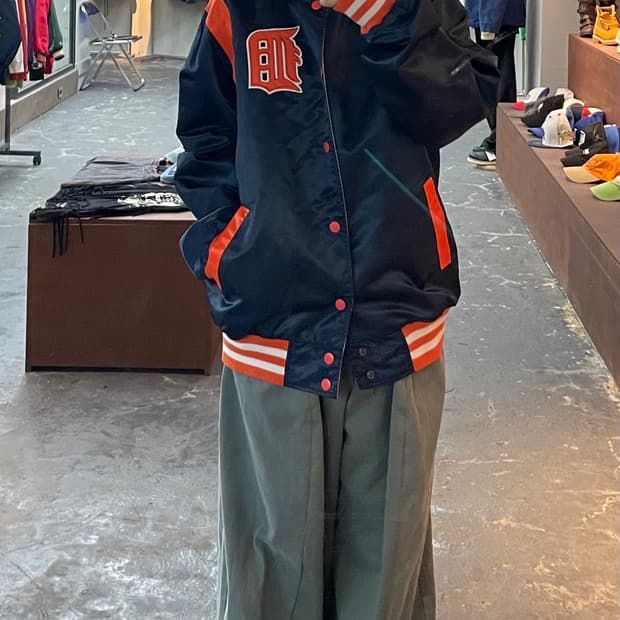 MLB 리버시블 바시티 자켓 H1146