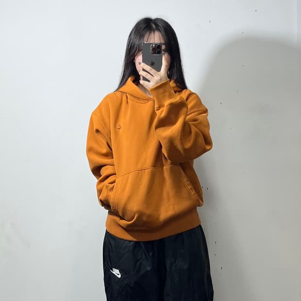아디다스 주황 후드티 Xl 