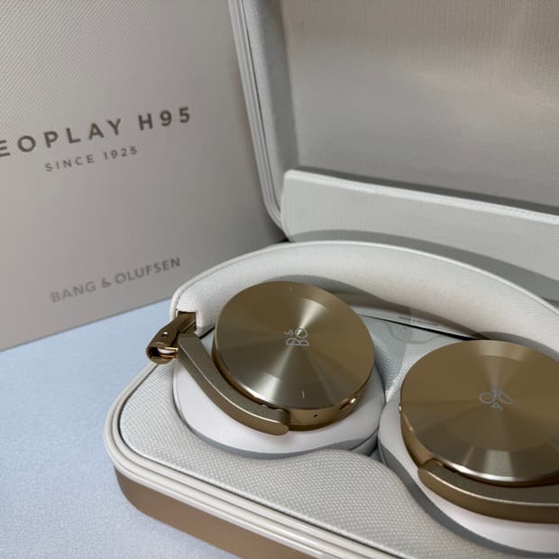 (B&O) 뱅앤올룹슨 h95 헤드폰 골드 색상