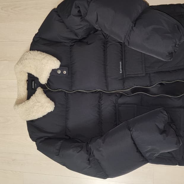 커버낫 양털카라 숏패딩