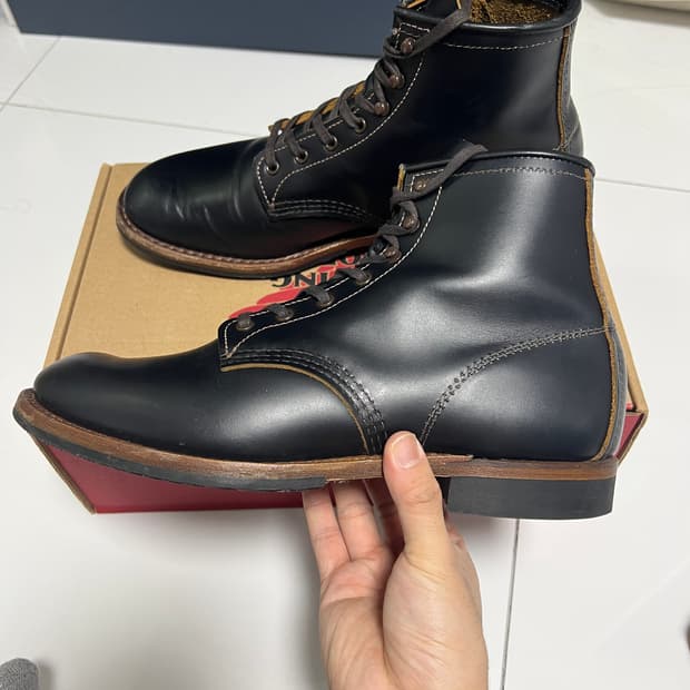 택포58) 레드윙 벡맨 9060 플랫박스 8.5D 265 클론다이크