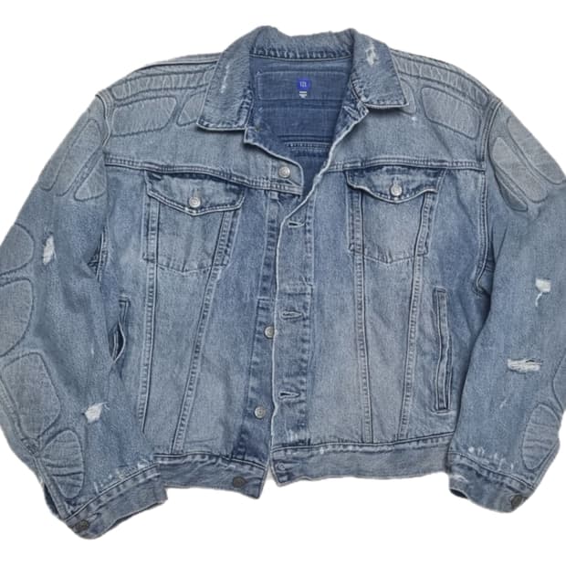 M) USA버전 Yeezy Gap 데님 자켓