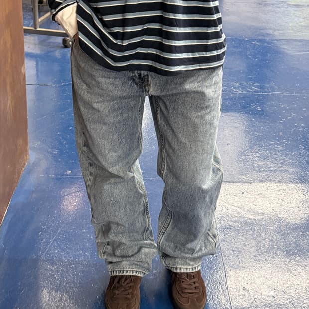 Lee 리 연청 데님 팬츠