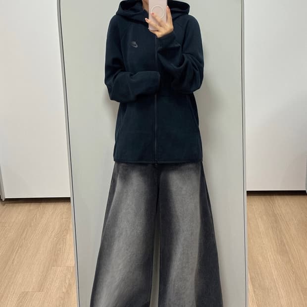 [2XL] 나이키 테크팩 풀집업 블랙 후드집업