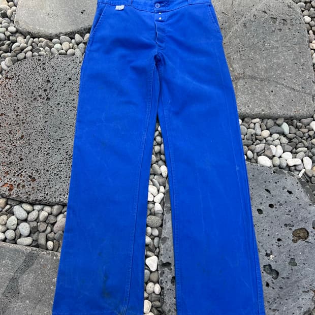 (31인치) OLD VINTAGE SANFOR BLUE 프렌치워크팬츠