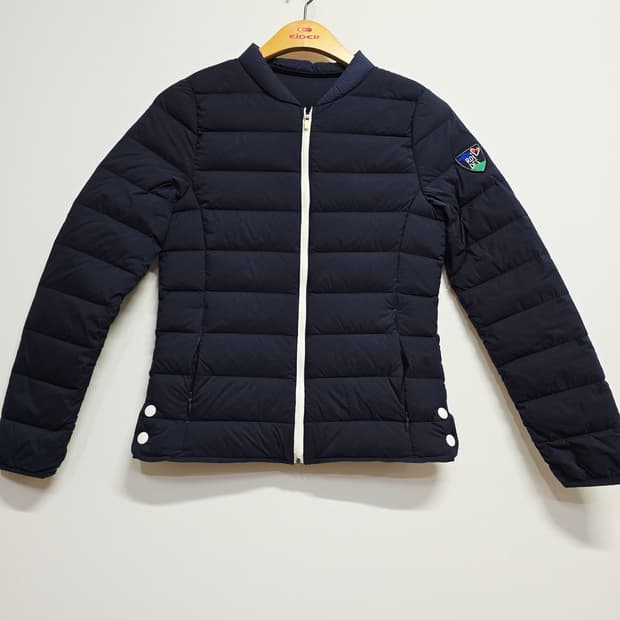 까스텔바작 여성 네이비 경량 구스다운패딩 점퍼