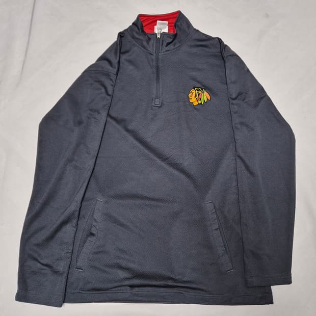 시카고 블랙 호크스 반집업 상의 팝니다 