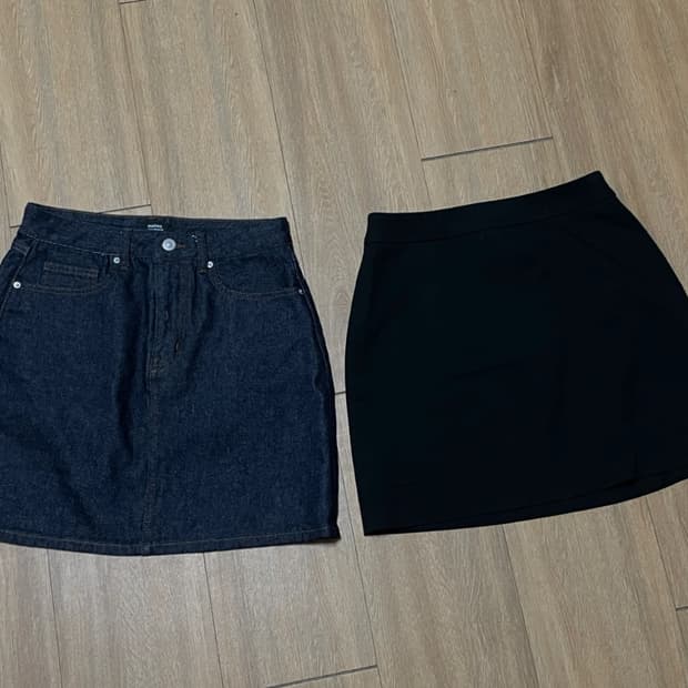 무신사스탠다드 치마 2종 일괄 M