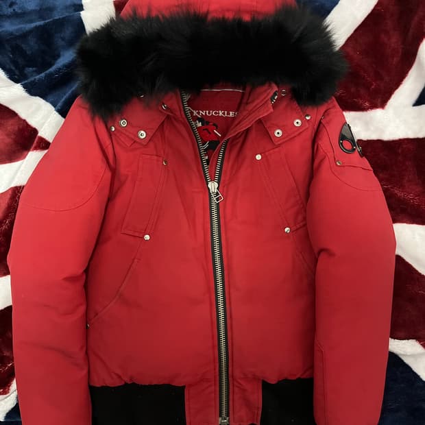 무스너클 패딩 90 정품