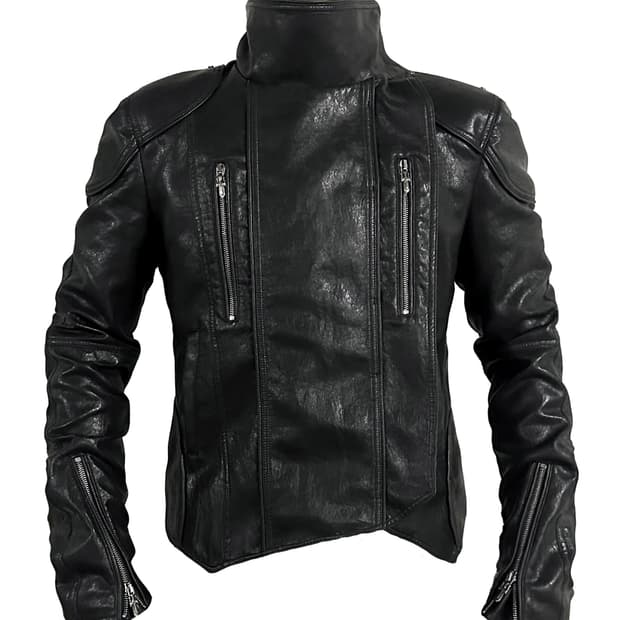 Apex Leather Zip Jacket