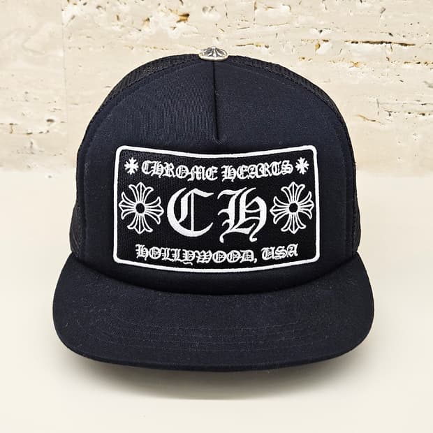 [OS] 미사용 크롬하츠 할리우드 볼캡 블랙 B1213C149