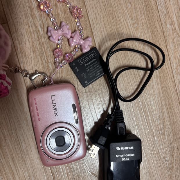 루믹스 s1 핑크 츄디카 빈티지디카