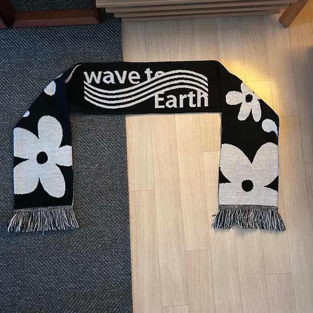 Wavetoearth 웨이브투어스 굿즈 머플러