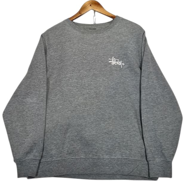 스투시 스탁로고 맨투맨