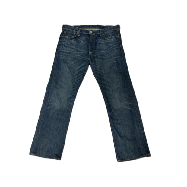 리바이스501스트레이트 핏 딥블루 팬츠 팝니다 커스텀(부츠컷) (정품)