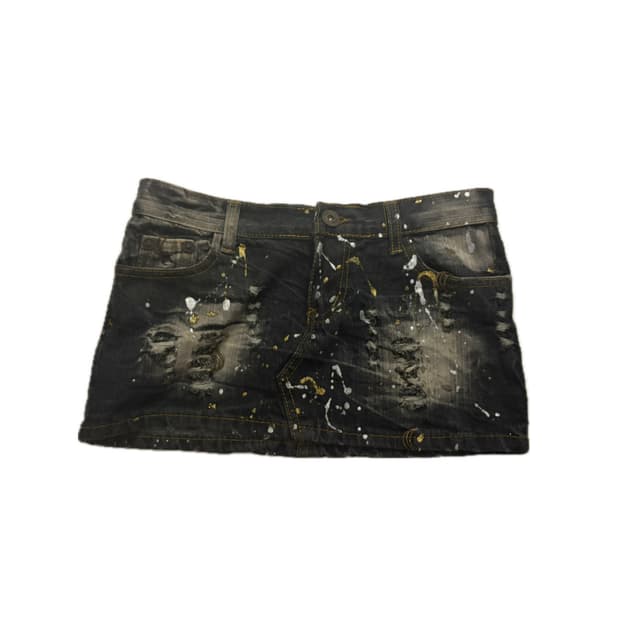 빈티지 로우라이즈 스커트