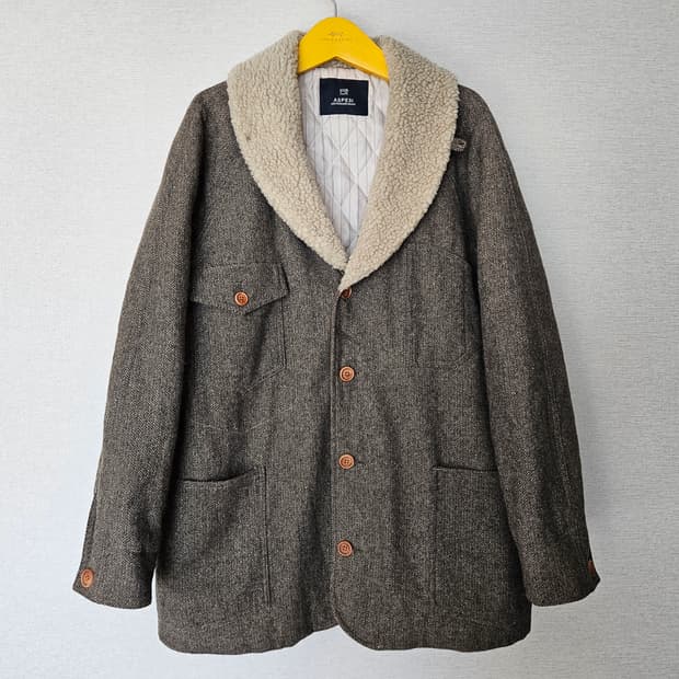 아스페시 헤링본 포켓 자켓