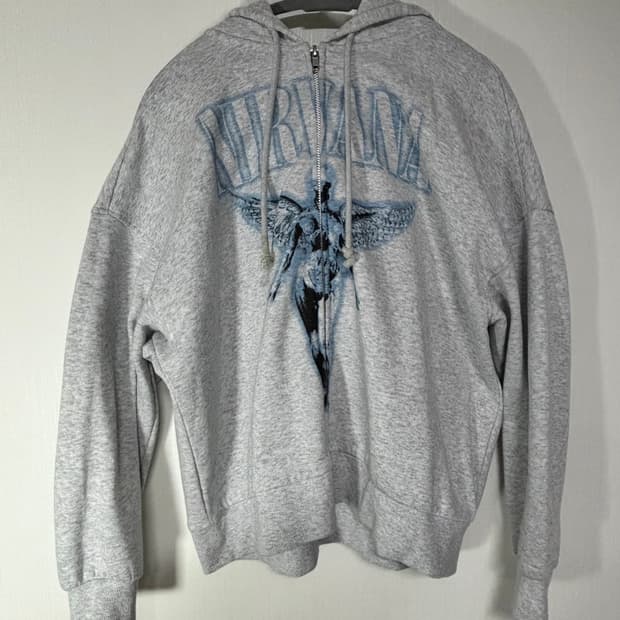 Nirvana hood zip up 너바나 라이센스 후드 집업
