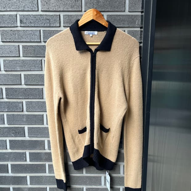 90s 버버리 집업 가디건