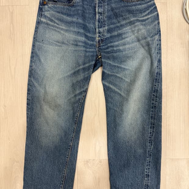 웨어하우스 Lot 1101 2nd-Hand 라이트인디고 34