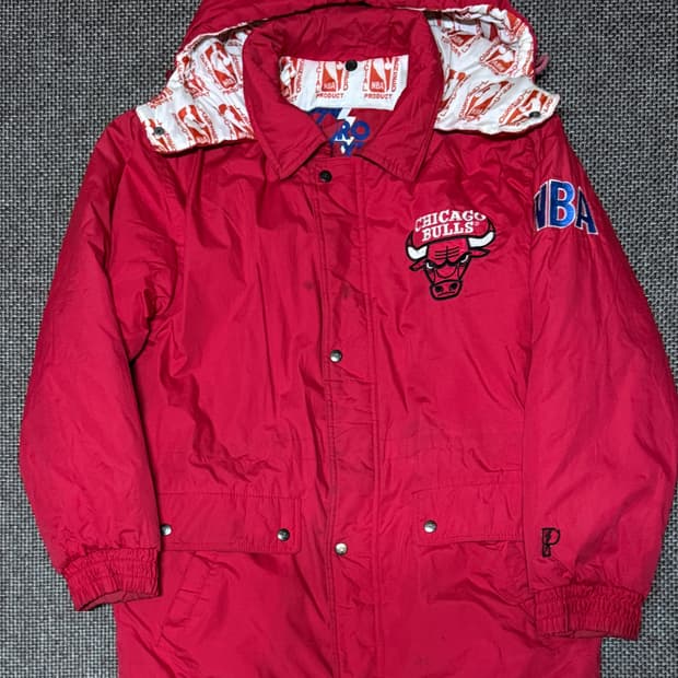 90s 프로플레이어 시카고불스 투웨이 자켓