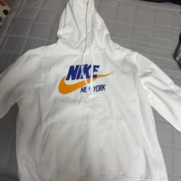 나이키 뉴욕 스우시 후드티