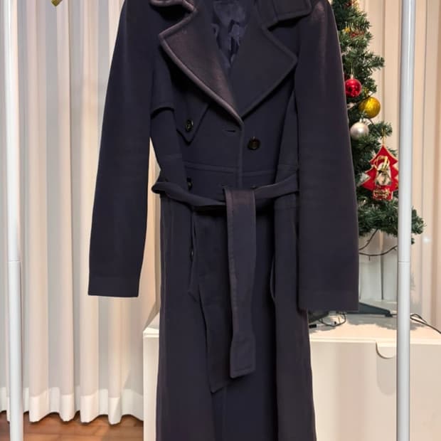 MINE 마인 코트 모100% 캐시미어10%