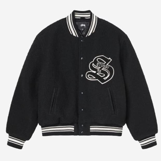 [XL] 스투시 카센티노 바시티 자켓