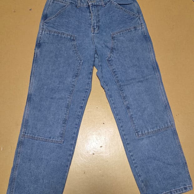 Vary 카펜터 와이드 데님 팬츠 L