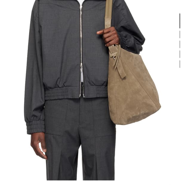 [XL] cmmawear 퍼넬넥 자켓 그레이 새상품