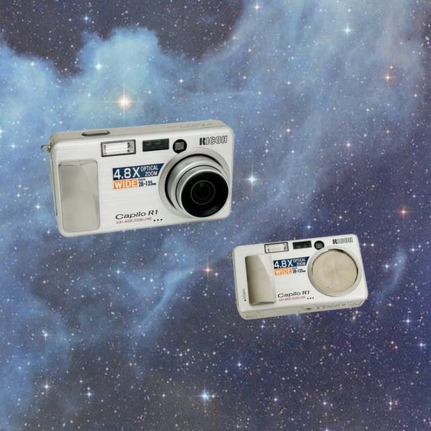 자글자글!) 리코 카플리오 r1 Caplio 빈티지 디카