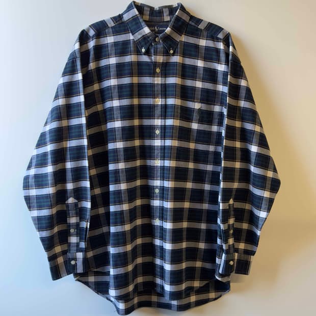 폴로 랄프로렌 체크 빅셔츠