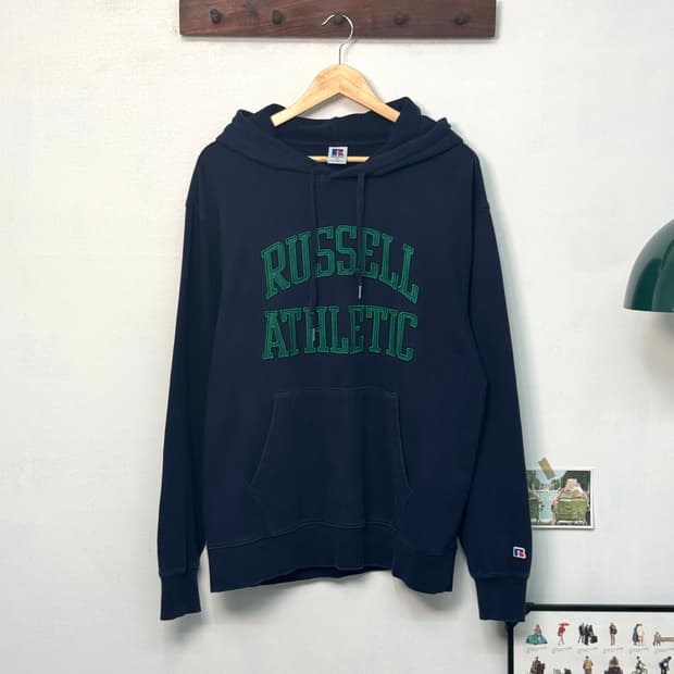 Russel athletic Navy Hoodie/T111