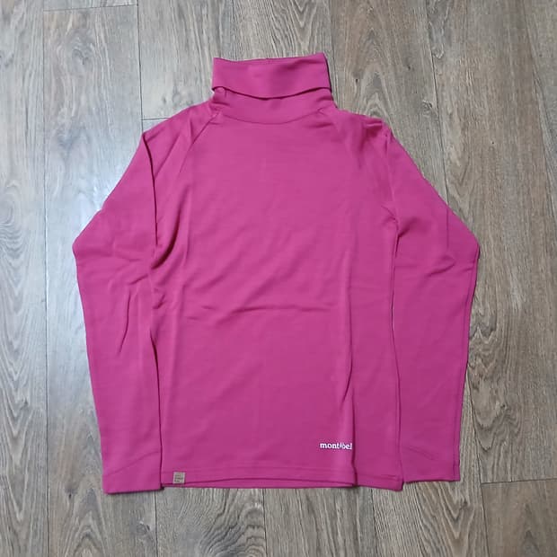 몽벨 메리노울 하프넥 긴팔