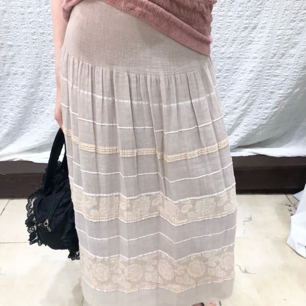 lace meadow skirt