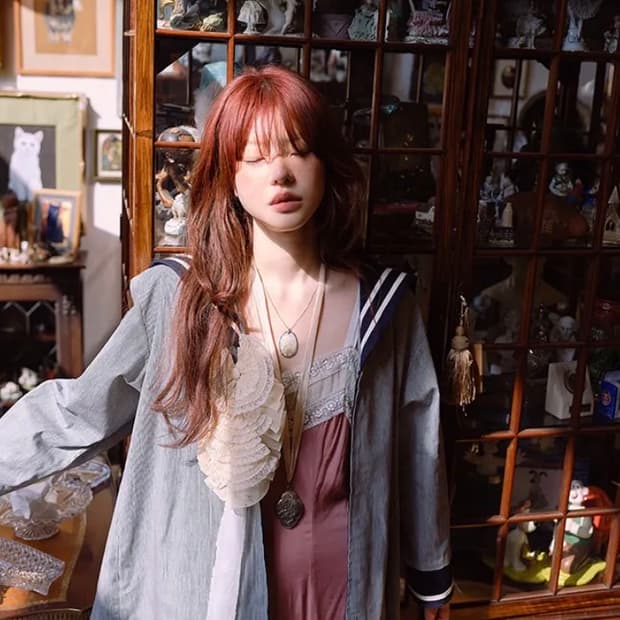 [미착] 프레클 실크 스트랩 세일러 자켓 인 스트라이프